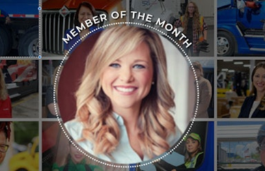 Women in Trucking August Member of the Month, Natalie Kathain