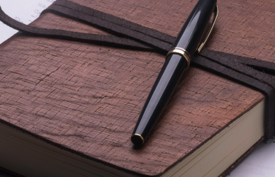 journal and pen