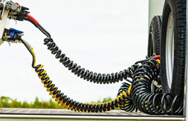 semi truck brake lines