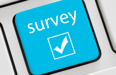 survey key on computer keyboard