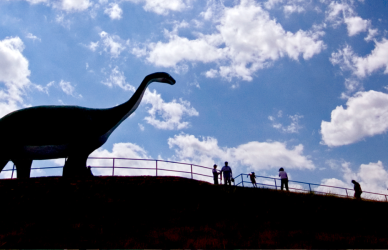 the dinosaur park in rapid city, south dakota