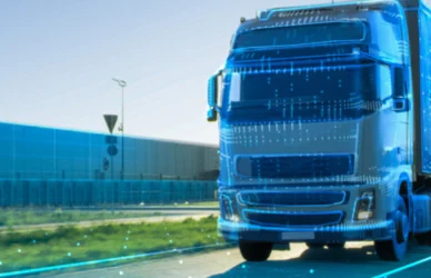 self driving autonomous semi truck