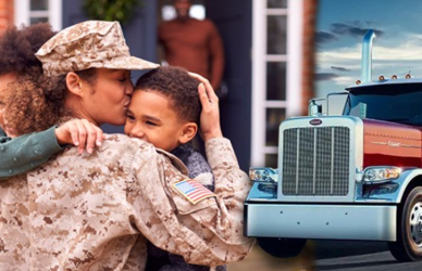 Peterbilt Motors Company earns the 2025 Military Friendly Employer award for its outstanding commitment to supporting veterans, active-duty service members, and their families,
