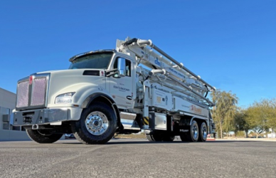 The sale of a Kenworth T880 concrete pump truck raised $505,000 to support the Concrete Industry Management (CIM) education program. Learn about this impactful donation and its role in shaping the future of the concrete and construction industries.
