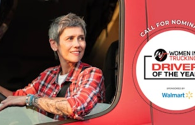 Nominations are open for the 2025 Women in Trucking Driver of the Year Award. Celebrate outstanding female drivers with a track record of safety, leadership, and advocacy in trucking. Nominate today!