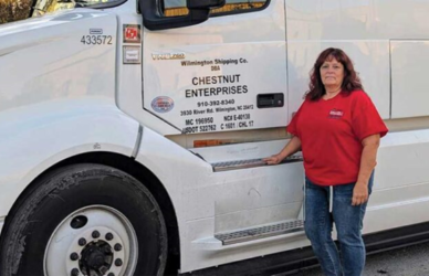 April Crysel, a truck driver for Chestnut Enterprises, is celebrated as WIT's December 2024 Member of the Month. Learn about her inspiring journey into trucking, her dedication to empowering women in the industry, and her role in fostering camaraderie within the trucking community.
