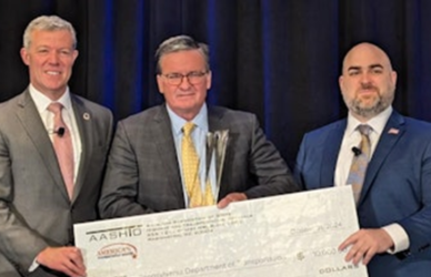 The 2024 America’s Transportation Awards highlighted standout state projects that have made a real difference, with top honors going to Pennsylvania’s Department of Transportation (PennDOT) and West Virginia’s Department of Transportation (WVDOT). PennDOT’s rapid emergency response on I-95 and WVDOT’s remarkable Wellsburg Bridge over the Ohio River were celebrated for their unique contributions to local communities.