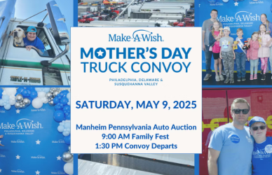 Mother’s Day Truck Convoy 2026 details, including registration, requirements, and how the event supports Make-A-Wish fundraising efforts.