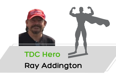 TDC Hero Ray Addington